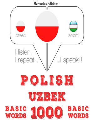 cover image of Polish-Uzbek: 1000 basic words
